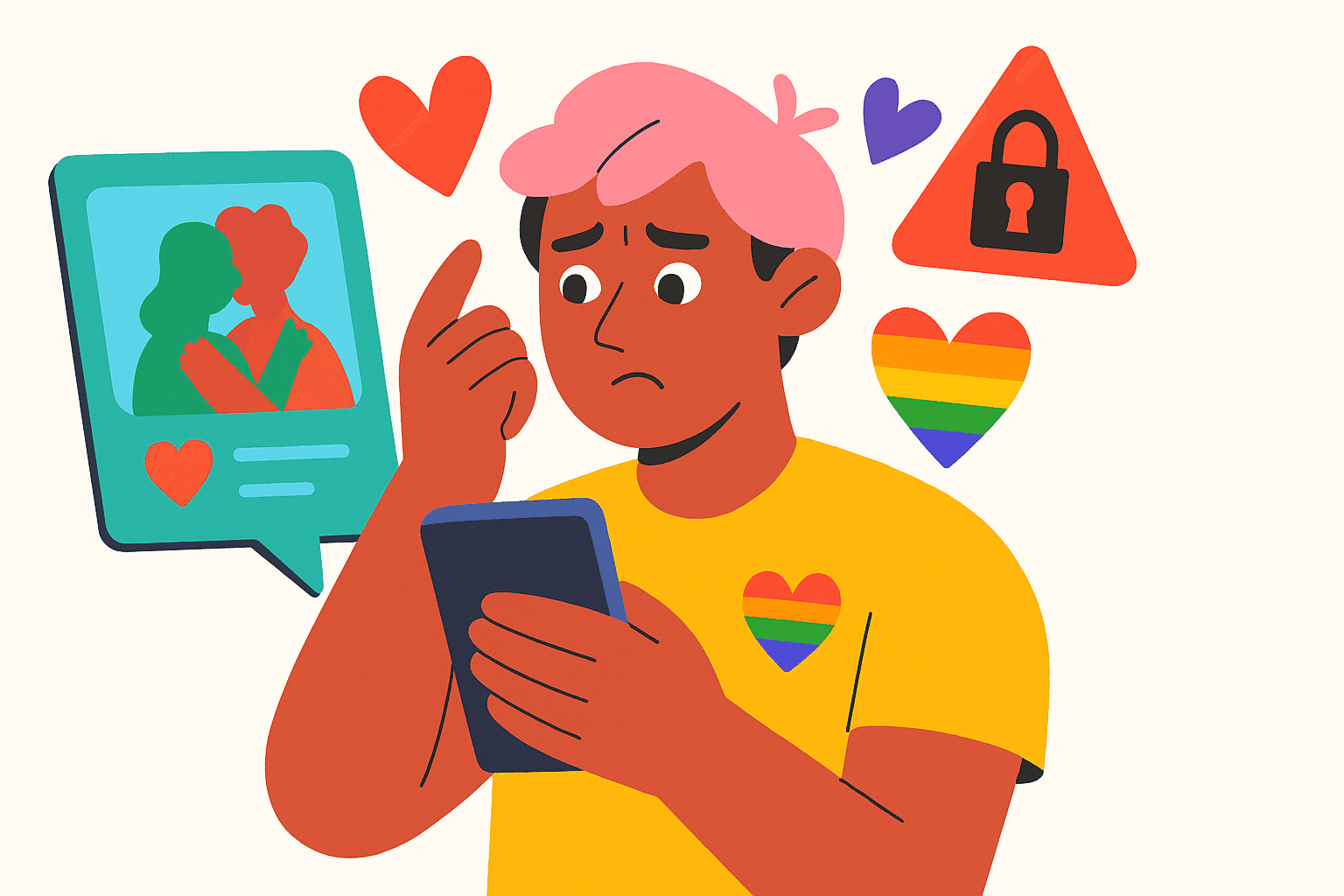 How to Navigate LGBTQ+ Content on Social Media When Safety Is a Concern